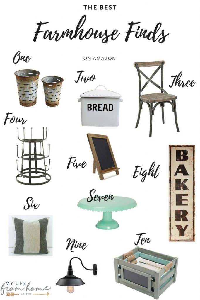 Farmhouse Finds on Amazon- farmhouse decor- Amazon- farmhouse finds- decor- home decor- best place to find farmhouse decor