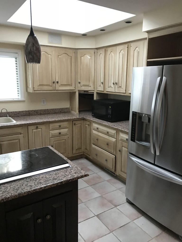 Before photos of our kitchen remodel