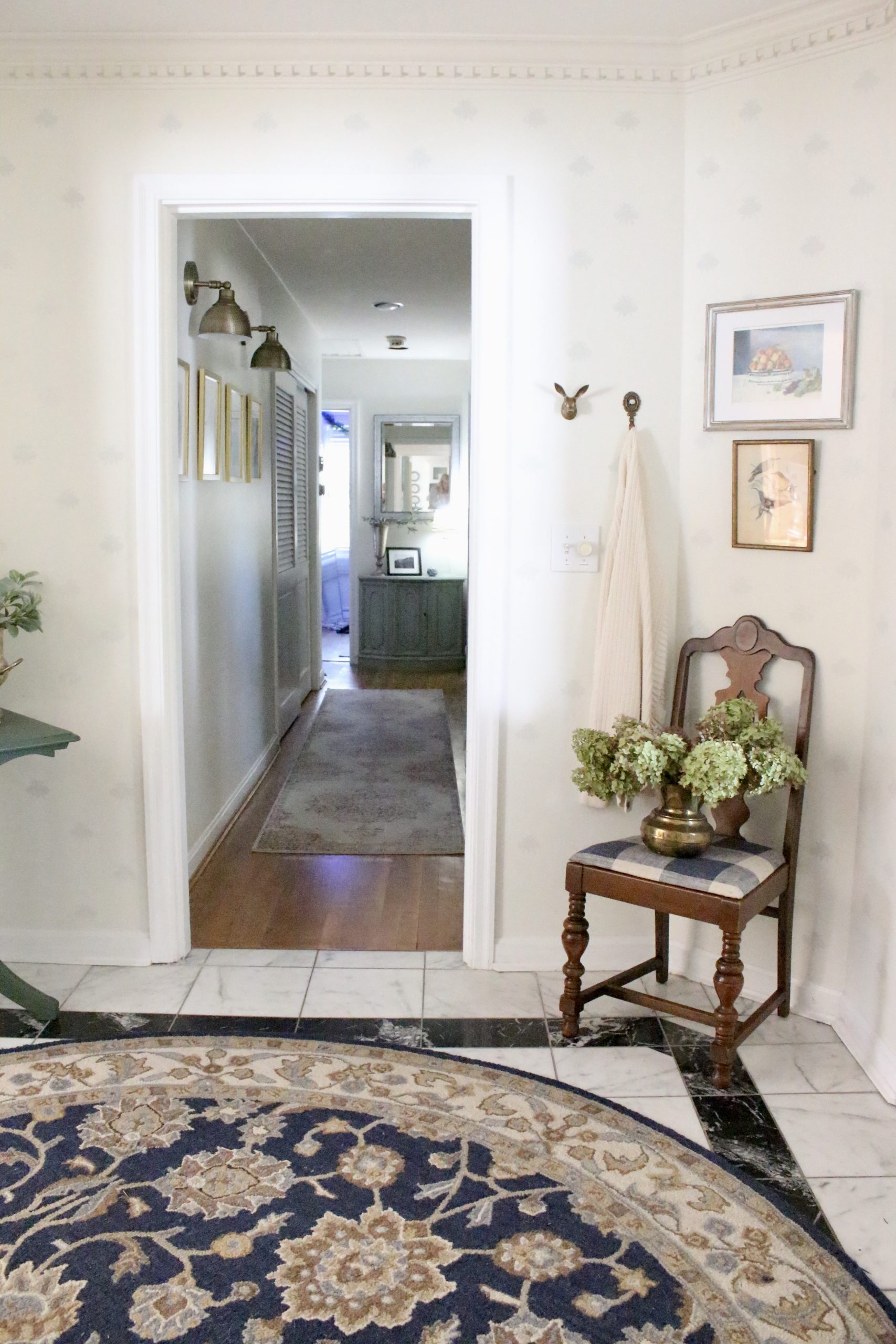 $100 Room Challenge Entryway~ White Cottage Home & Living