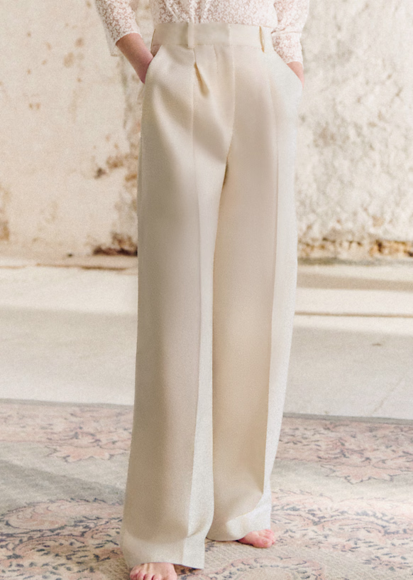The Alexandre Trousers in Ecru